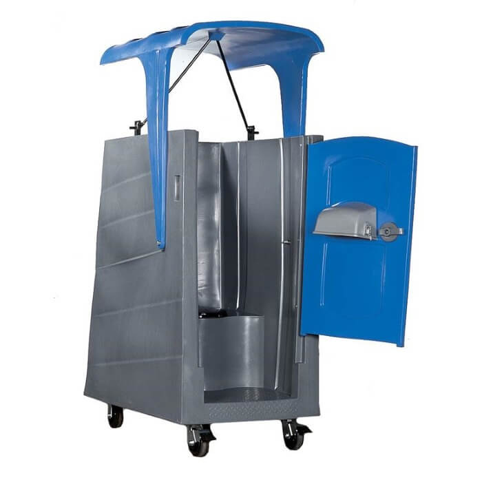 Photo of a Moon Portable Restroom's Polylift Close Up