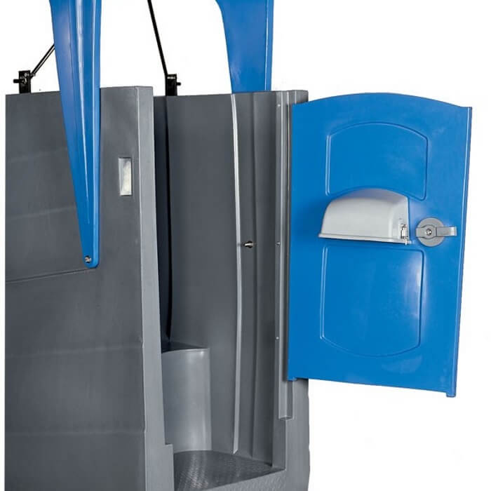 Photo of a Moon Portable Restroom's Polylift Close Up