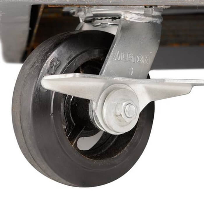 Photo of a Moon Portable Restrooms Toilet Wheels, the Polylift Sling Set.