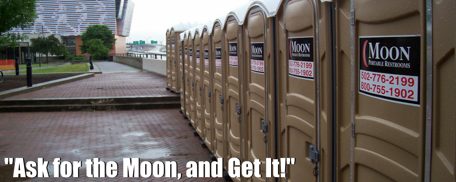 Moon Portable Restrooms at the Ali Event Center in Louisville, KY