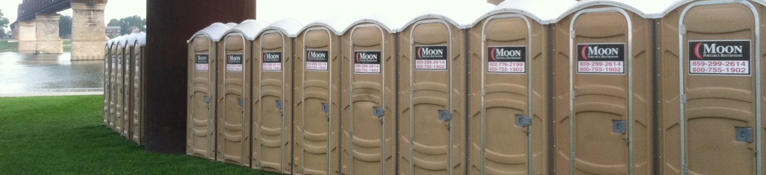 Moon Portable Restrooms offers quality portable restrooms trailer in Louisville, KY and the surrounding areas.