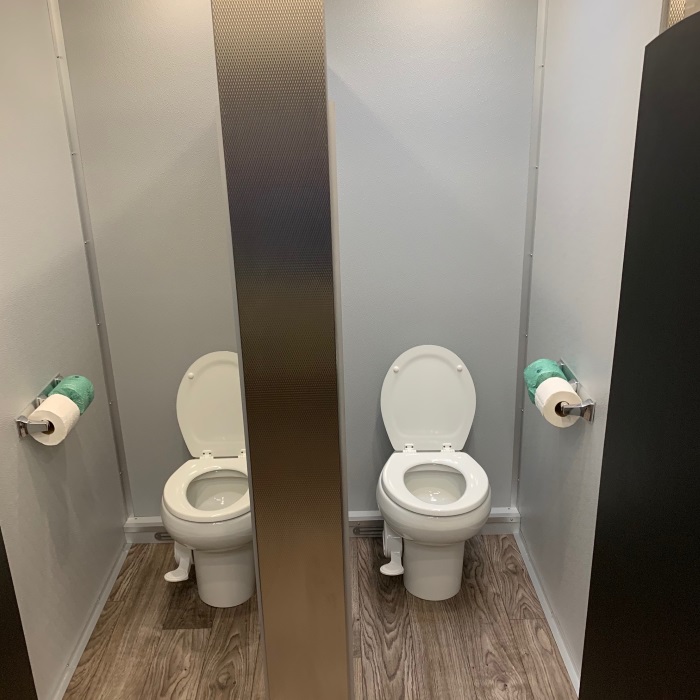 More bang for your buck in portable restrooms