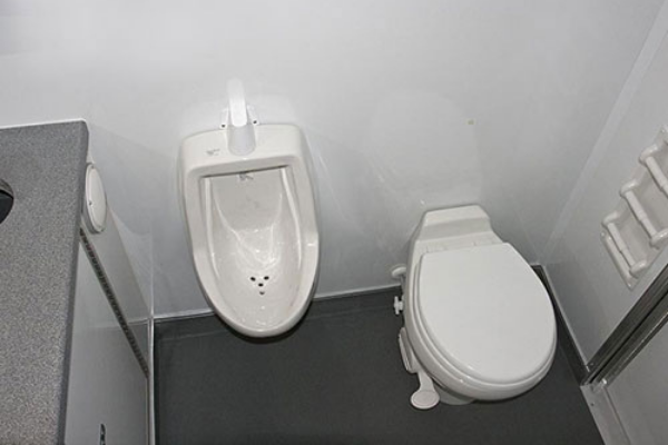 Get a comfortable porta-potty