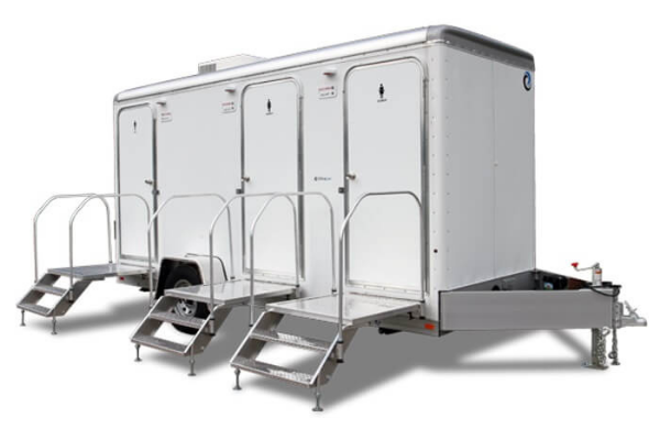 Get a multi-person porta-potty from Moon Portable Restrooms