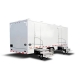 Spacious, clean portable restroom trailer